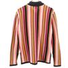 KENZO CLUB 90s Made in Japan Old Striped Pattern Long sleeve Half zip knit Women Used