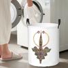 Kabyle Jewelry Amazigh Morocco Foldable Laundry Baskets Dirty Clothes Sundries Storage Basket Home Organizer Bag