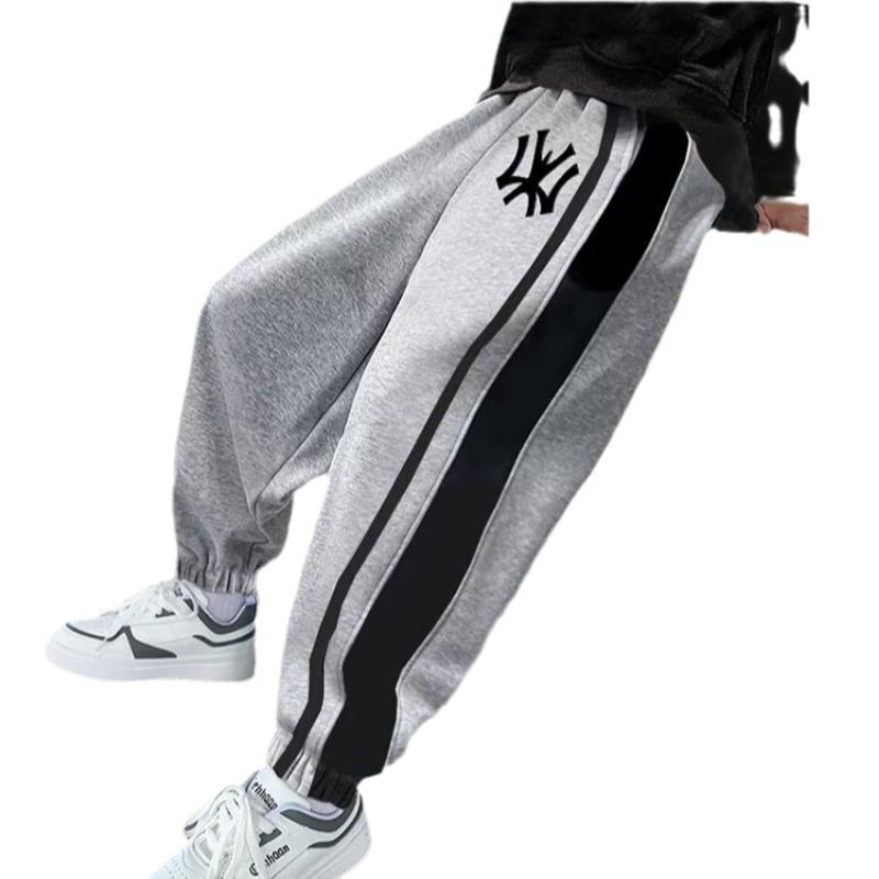 2024 Boys' Trendy Autumn Sweatpants: Stylish Sportswear for Young and Teen Boys