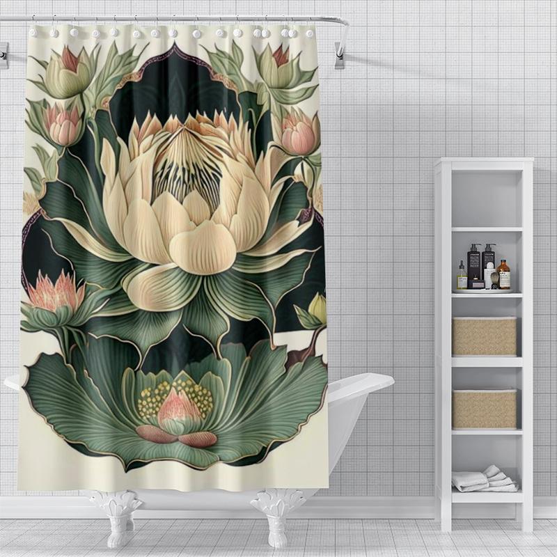 Home Duschvorhänge für Badezimmer Wasserdichter Stoff Moderner Nordischer Stil Badezimmervorhänge Duschvorhang 180X200 240X180 Aaaa