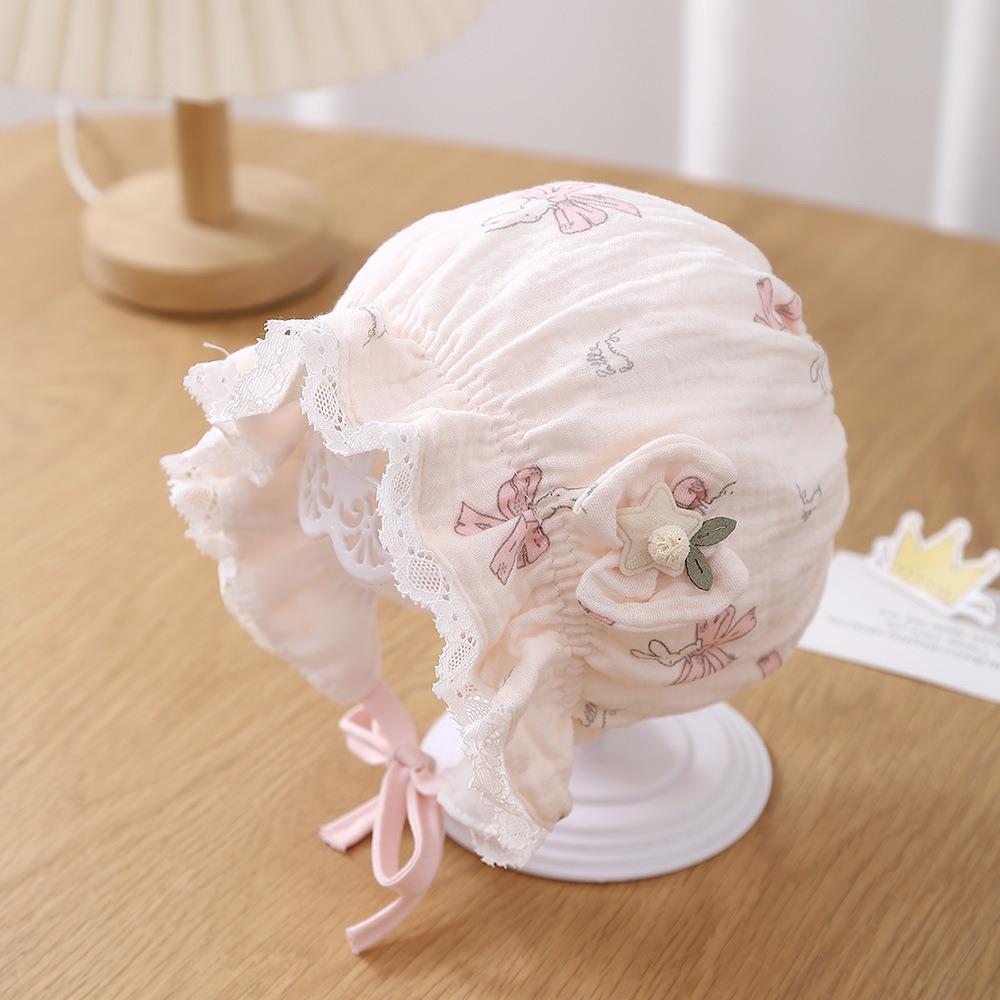 Breathable Baby Girl  Bonnet 0-12M Fisherman Hat 2025 Baby Sun Hat  Spring Autumn