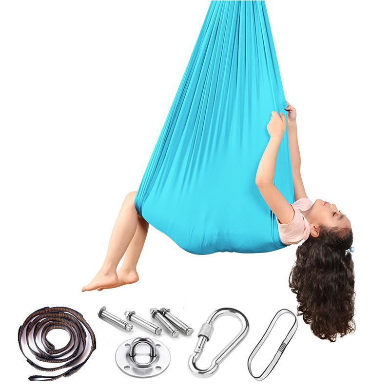 Adjustable Indoor/Outdoor Sensory Swing for Kids & Adults - 280x100cm
