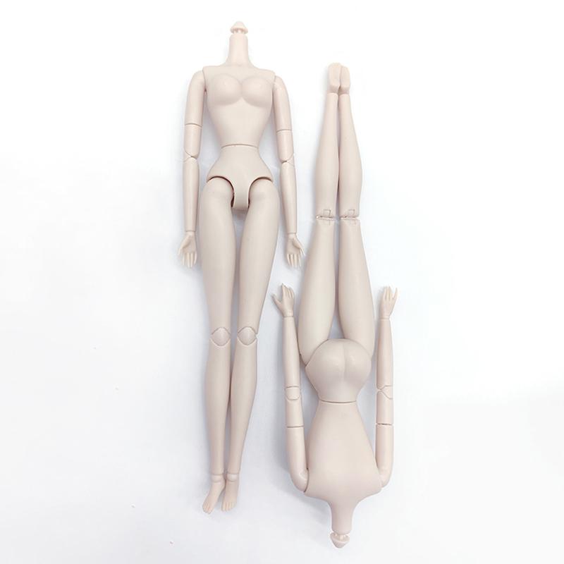 1/6 Doll Body Movable Jointed Nude For 30Cm High Jointed Doll Body  White Skin Doll Figure Model For Girl Toys