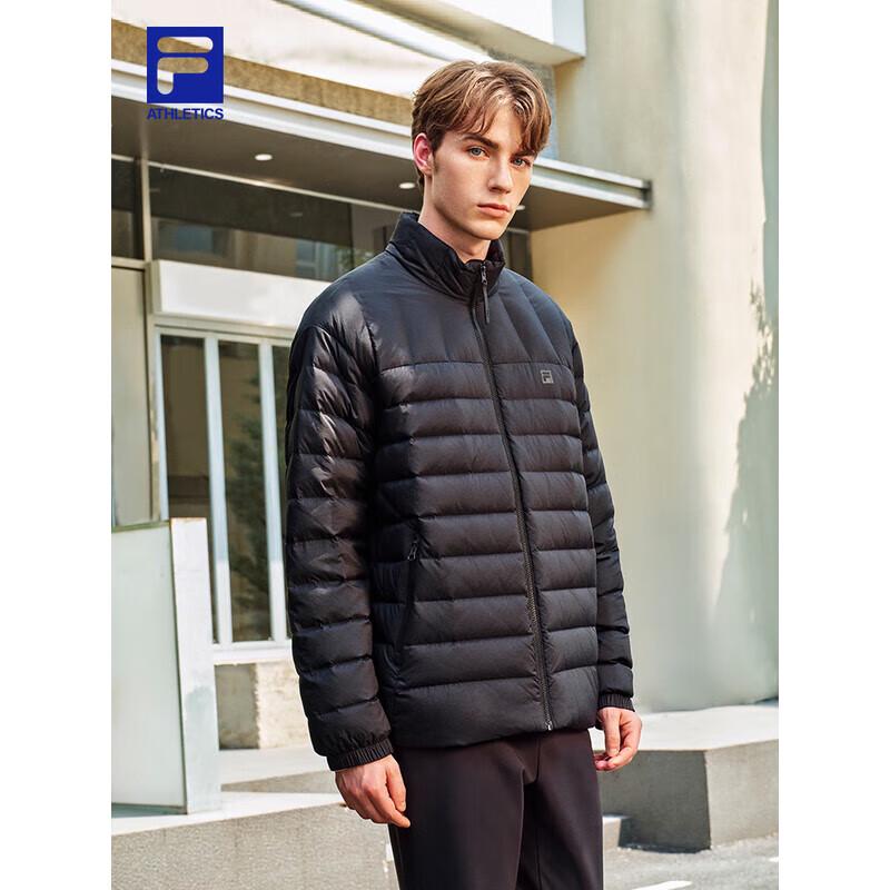 FILA Men s 2025 Winter Loose Fit Stand Collar Down Jacket 2XL
