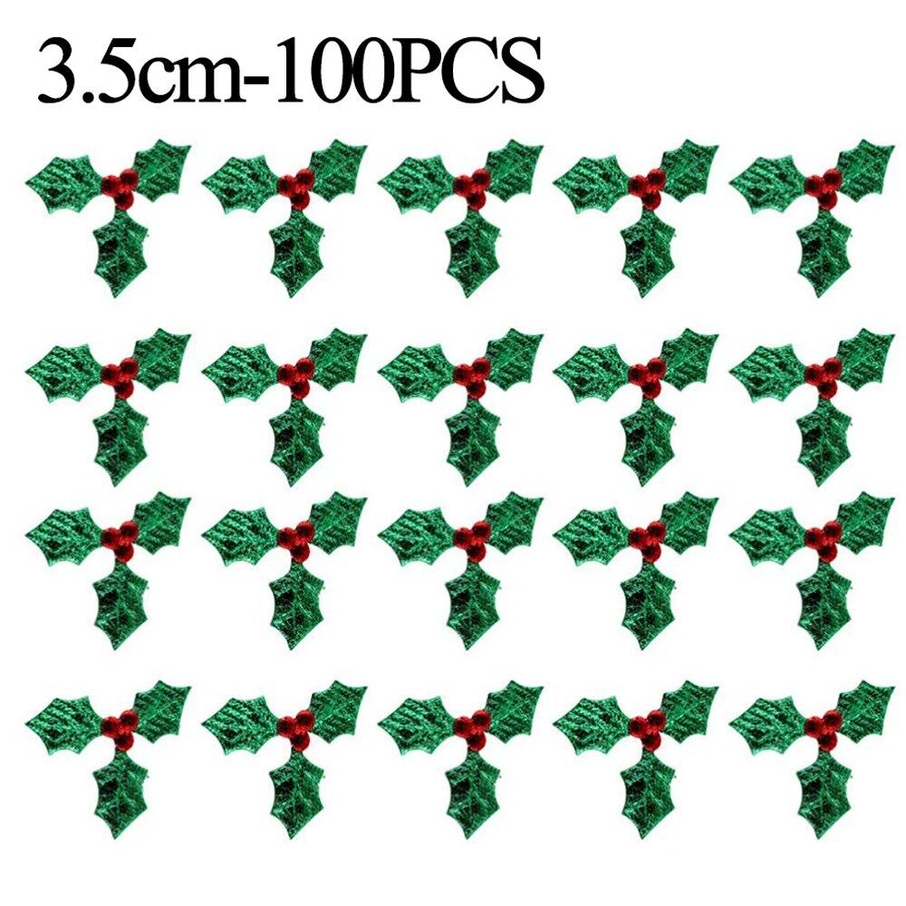 

20/100 шт. Рождественский бант, мини-украшение в виде банта, рождественская гирлянда, бант, украшения для рождественской елки, свадебное украшение для вечеринки