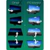 GreenYi AHD Recording DVR 7 Inch Car Monitor with 1920*1080P Vehicle Rear View Camera for Truck Bus Support SD Card