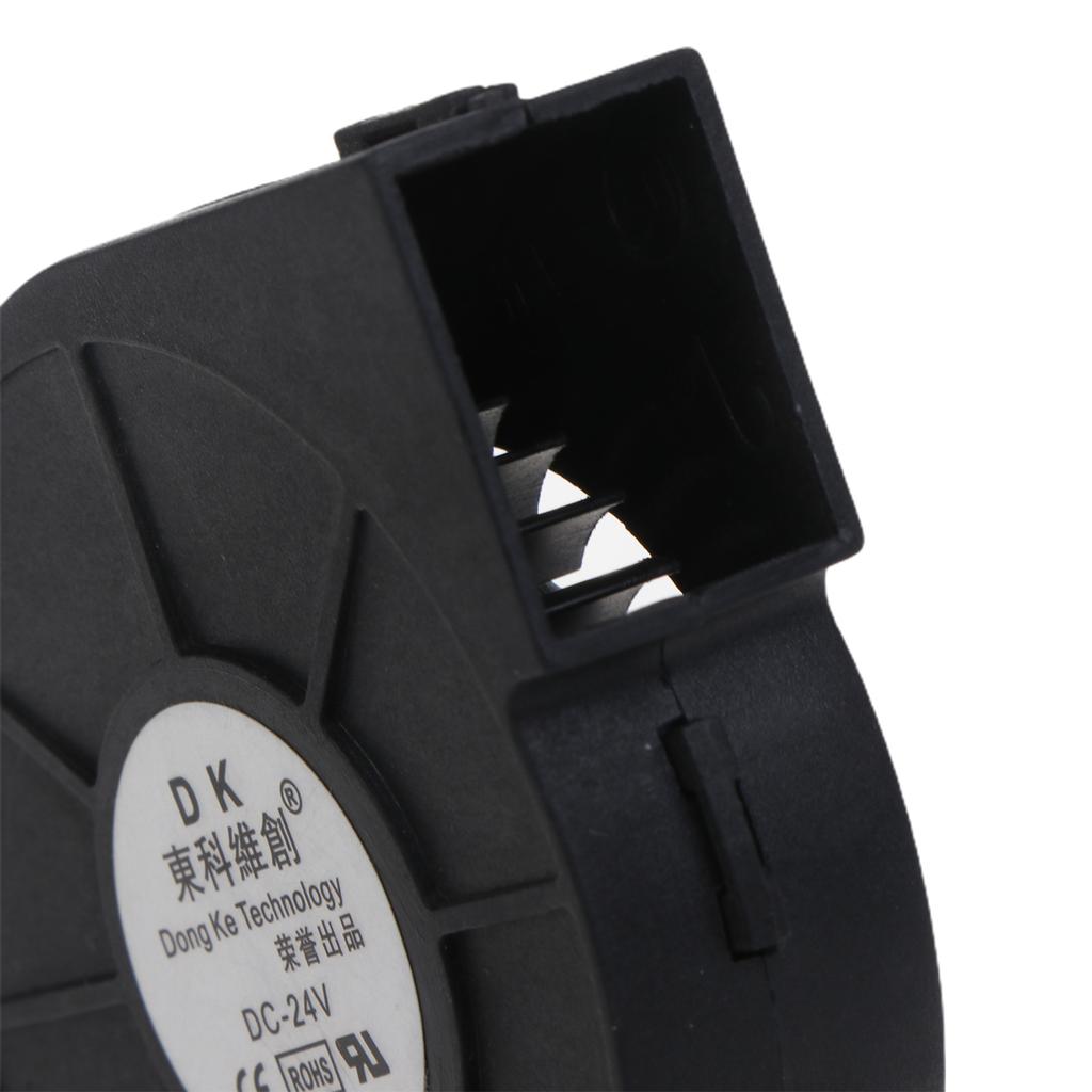 5015 50x50x15mm Blower Humidifier Fan Oil Bearing 5/12/24V 0.22A 4300RPM Cooling Fan with 2pin Cable 28CM for 3D Printer