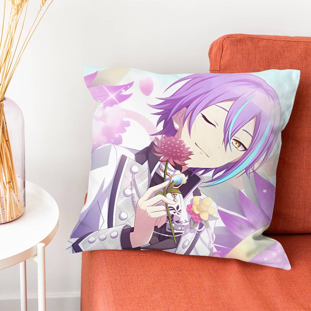 P-Project Sekai Kamishiro Rui Pillow Case Plush Fabric Soft Pillowcase Double Sided Print Cushion Cover Household Gifts