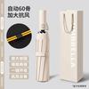 Automatic umbrella dual-purpose women's and men's sunshade sun protection reinforcement thickened wind-resistant large strong double umbrella