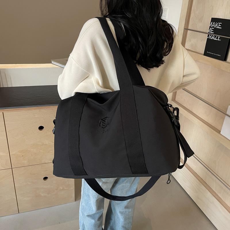 Short-Distance Travel Bag Men's Portable Large Capacity Luggage Bag Women Multi-Functional Sports Yoga Bag Dry Wet Separation Storage Bag