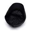Autumn Winter Cotton Warm Cap Men's Forward Cap Retro Peaked Cap British Beret Newsboy Cap