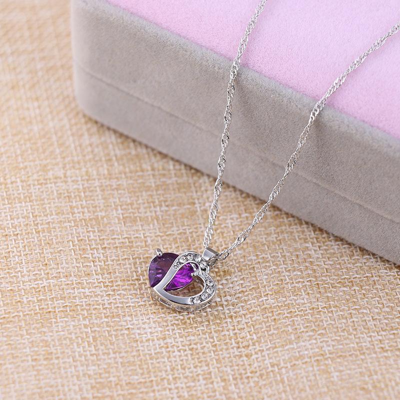 Lindon Women Necklace Pendant Copper Alloy Zircon Fashion Gift
