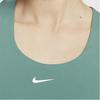 Nike Swoosh Solid Color Round Neck Padded Casual Sports Sleeveless Vest Women Tops Coastal-Blue DV9898-361