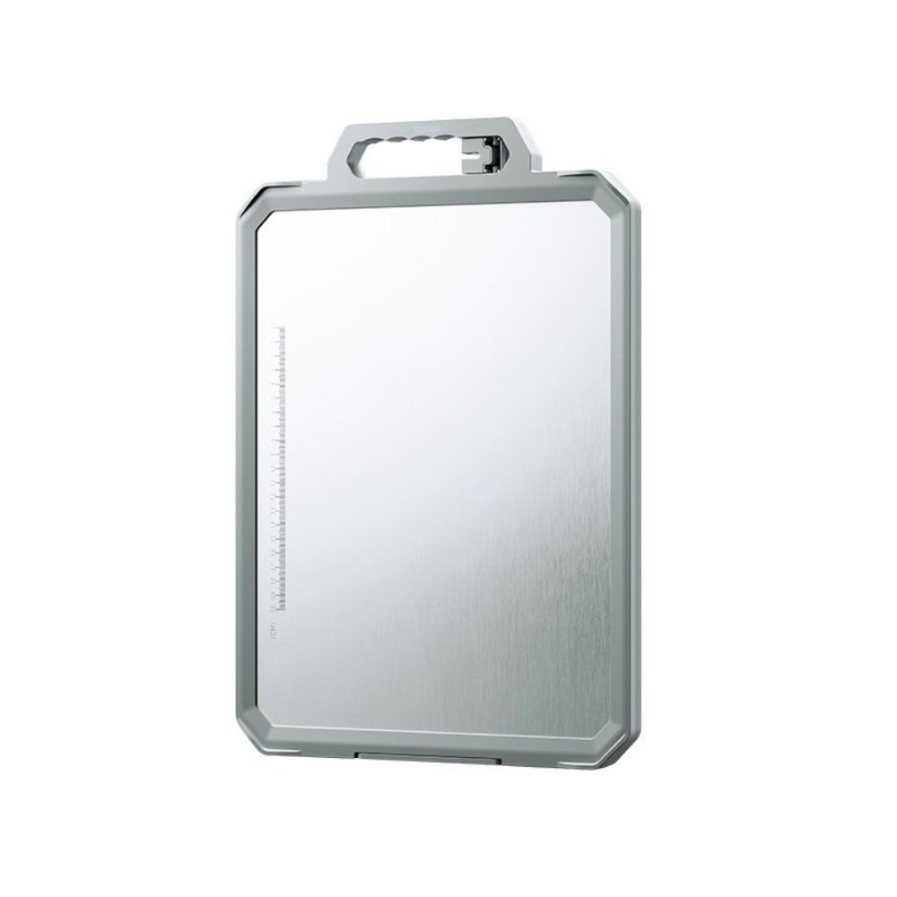 

Двусторонняя разделочная доска Разделочный блок из нержавеющей стали Разделочная доска Кухонные принадлежности