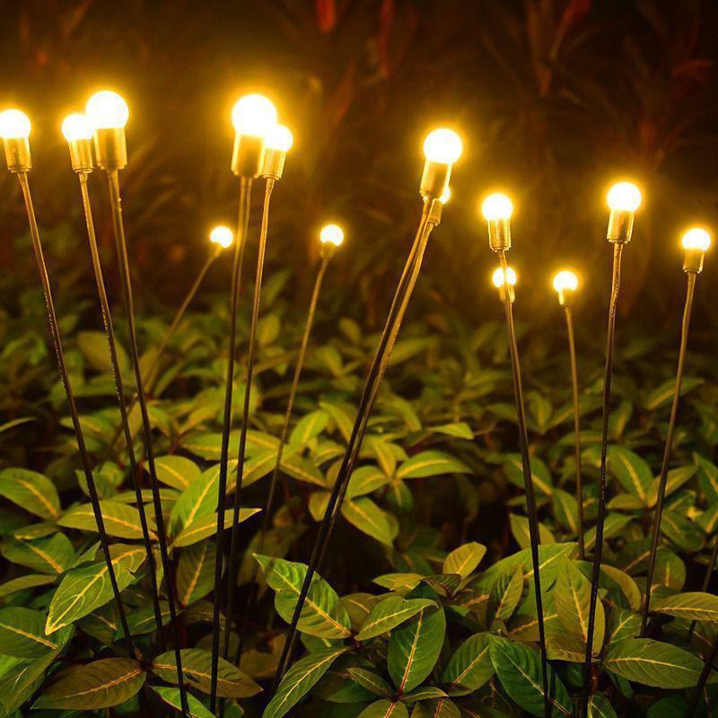 Waterproof Solar Firefly Lights for Outdoor Garden Decoration