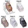 Vintage Style Remote Control Holder Wooden Desktop Storage Box Desktop Organizer  Office