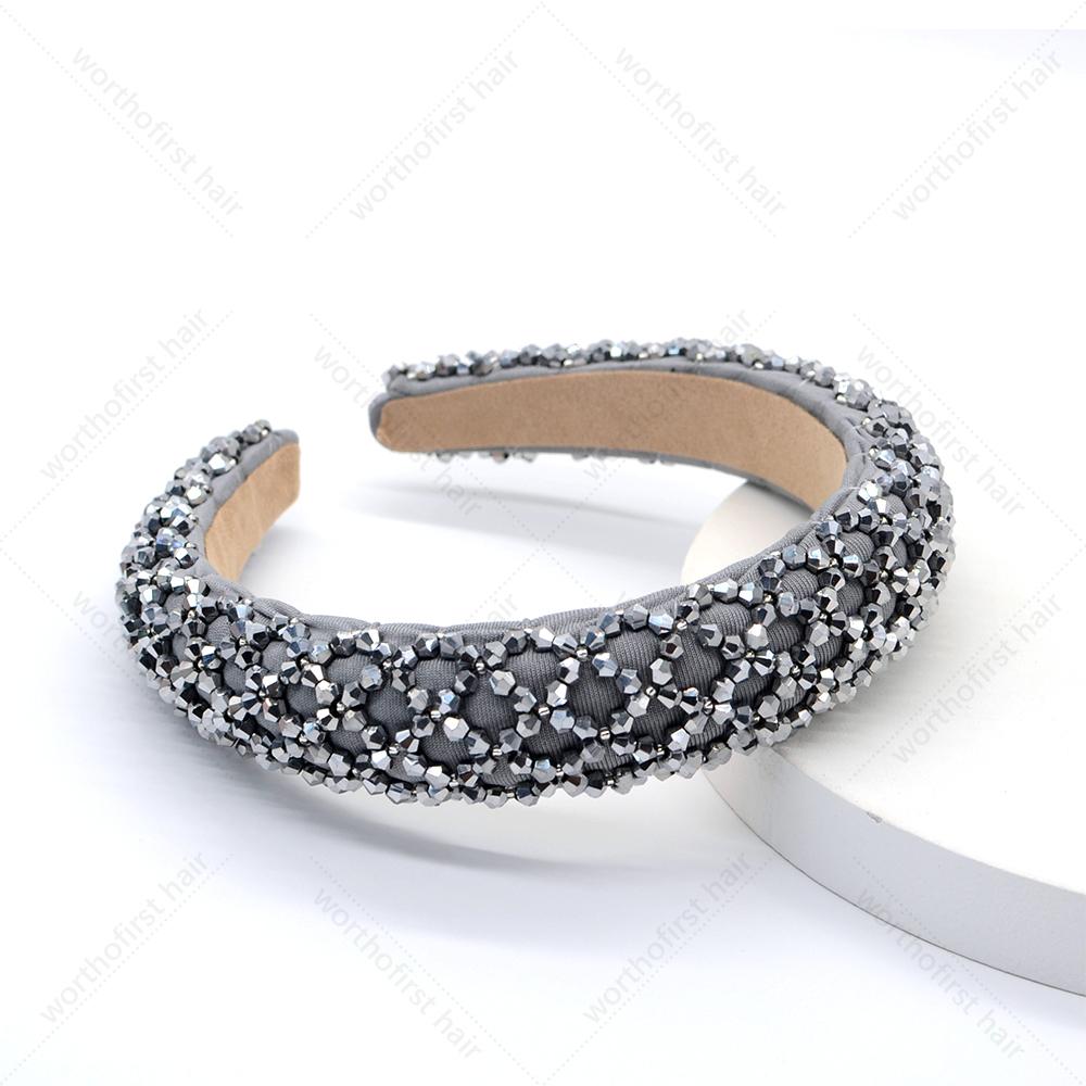 

Обруч для волосся жіночий Солодкі пов язки для жінок Пов язки для волосся з кристалами стразів для жінок Плетена ручної роботи Діамантова пов язка на голову