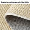 Yangyizhi Bay Window Mat, Solid Color Bedroom Rug, Washable Anti-Slip Sill Mat for Living Room Floor