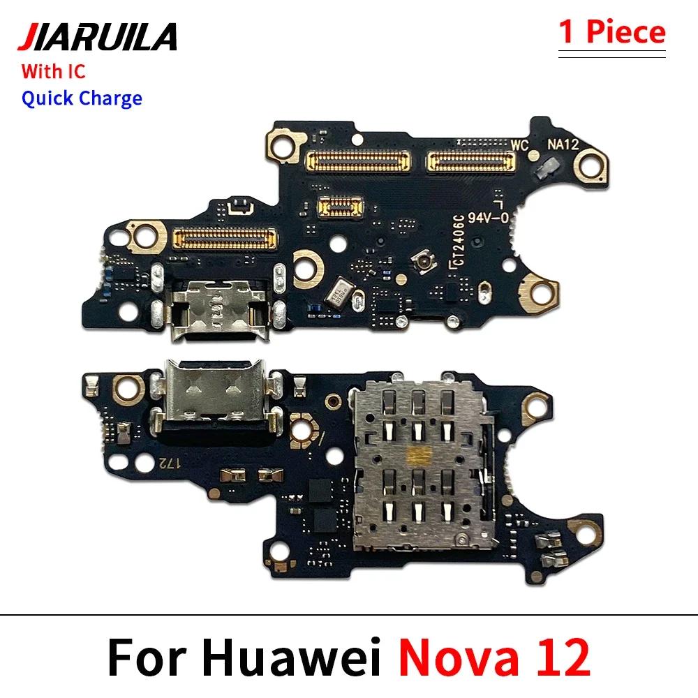 For Huawei Nova 10 Pro 10 Se 10Z 11i 11 12 Pro Y60 Y90 Y70 Y72 USB Charging Port Dock Charger Plug Connector Board Flex Cable