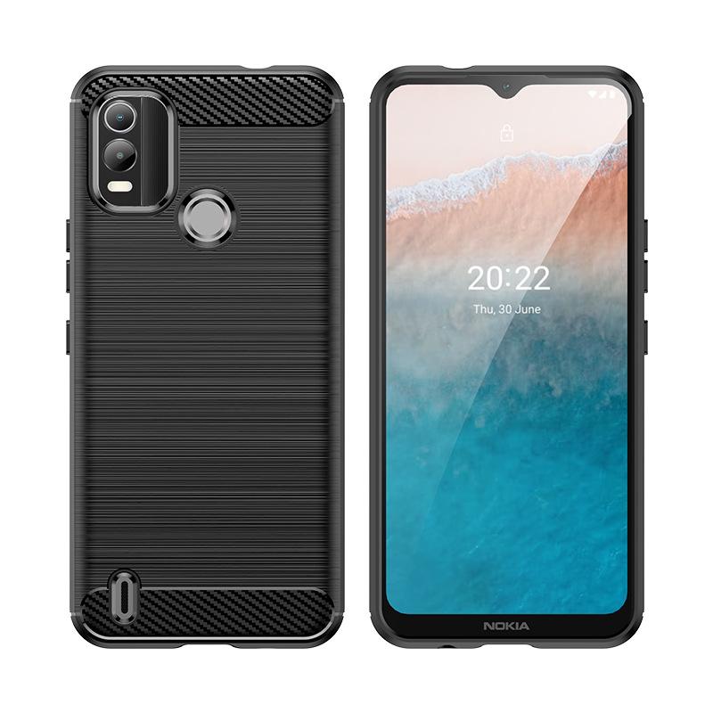 Applicable To Nokia C11Plus Mobile Phone Case Nokia G11 Protective Case Soft Silicone Brushed C11 All-inclusive C11