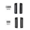 For Genesis G80 -2026 LHD Carbon Fiber Car Interior Dashboard Front Upper Air Vent Outlet Cover Trim Car Accessories