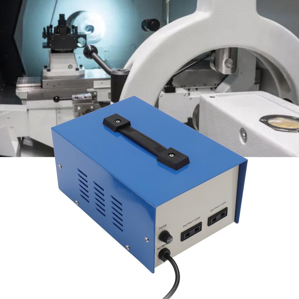 Spannungsregler 2000W 1 Ein- und Ausgang Einphasig Automatischer Spannungsstabilisator mit 2 Steckdosen