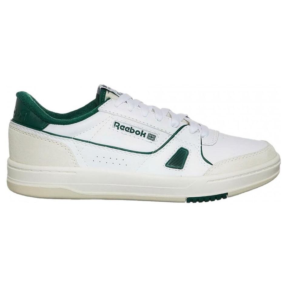 Reebok Lt Court Stoßdämpfende Strapazierfähige Low-Top-Sneaker Unisex-Sneaker Weiß Grün 100074275