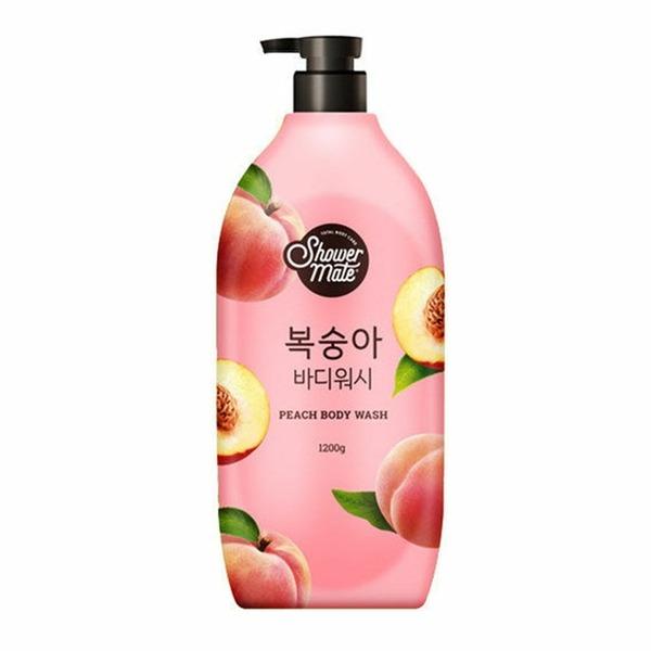 Shower Mate Large Capacity Peach Body Wash 1200g (W9541F8)