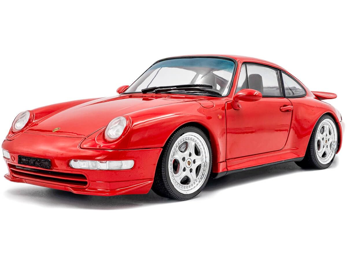 SOLIDO Масштаб 1/18 Porsche 911 (993) Carrera RS 1997 (красный) Готовый продукт S1810104