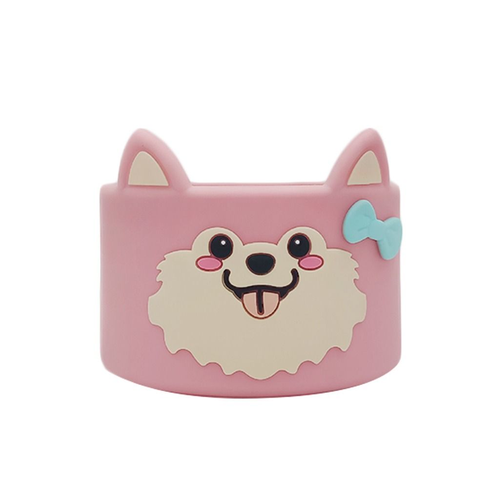 Silicone Bottle Bottom Sleeve Cute Animal Protective Case Creative Cup Sleeve for Stanley 40oz