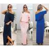 Elegant Summer Loose Pocket Dress Featuring Stylish Cutout Design And Soft Knit Fabric