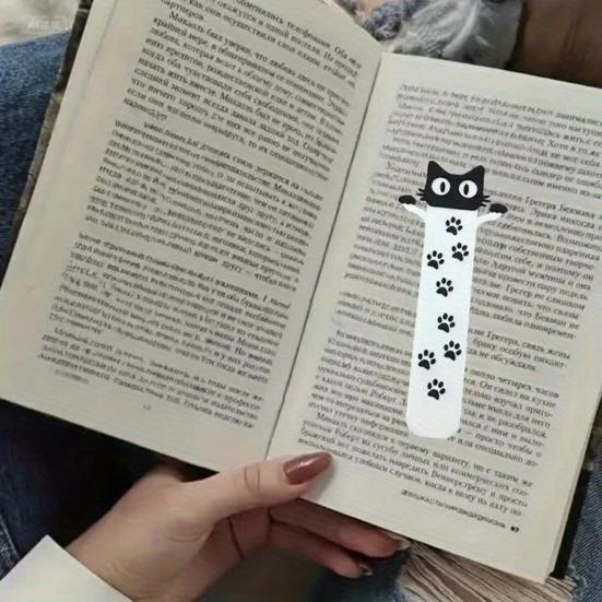 Yousheng Cute Cat/Dog Design Bookmark 2D Flat Animal Acrylic Book Mark Bookish Gifts for Women Teachers Students Book Lovers Reading Accessory