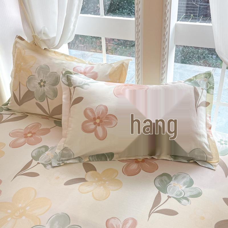 Cotton Pillowcases: Pure Cotton, Simple Style for Home, Dorms, Single & Double Rooms (Single/Pair)