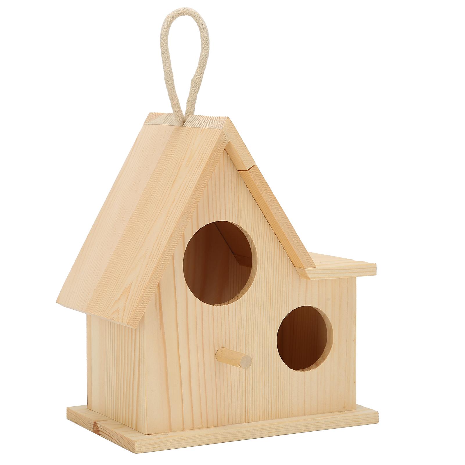 

Деревянные гнезда для птиц, уличный скворечник, ящик для разведения птиц, клетка для сада, заднего двора, балкона, декор
