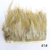 Feather Cloth Strip 10-15Cm Stage Performance Clothing Accessories Rooster Hair Cloth Edge Feather Strip
