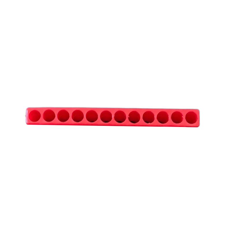6.35mm Bit Holder 10 Hole 1/4 Holder Screwdriver Storage Box Hex Shank Screwdriver Plastic Screwdriver Storage Screwdriver Bit