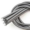 1M Length Wire Dia 0.2/0.4/0.5/0.8mm Strength Hook Tension Spring Pullback Spring Coil Extension Spring T Spring Steel OD 1-12mm