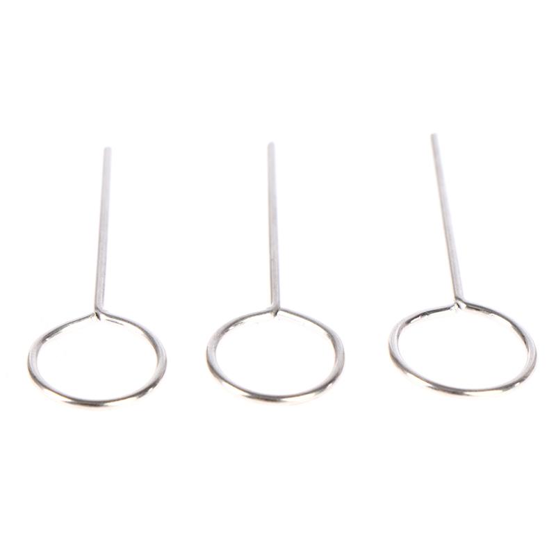 20 Stück/Los Universeller SIM-Kartenfach-Auswerfer Auswerfstift Schlüssel Entfernungswerkzeug für Telefon