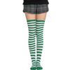 New Socks Long Tube Ladies Japanese Blue and White Striped Over-knee Socks Thigh Socks  Thigh High Stockings  Knee High