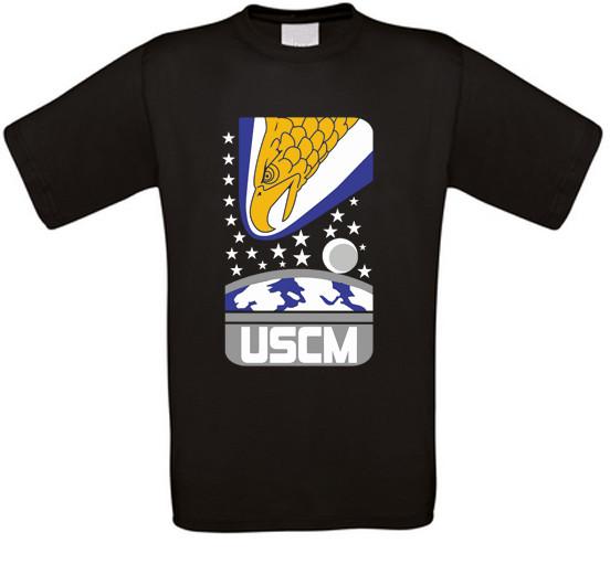 Aliens Uscm Colonial Marine Ripley Nostromo Cult Movie T-Shirt XXXL