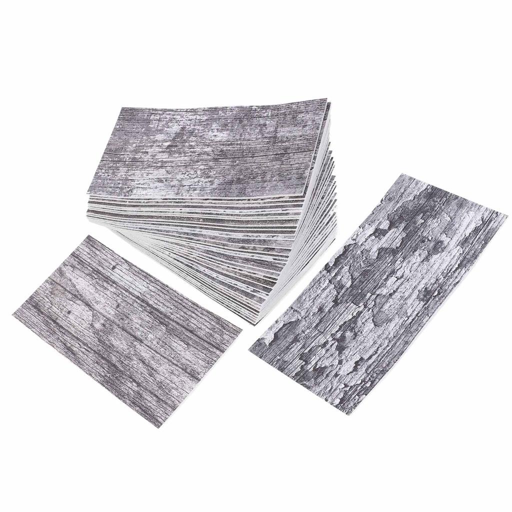 32PCS Tile Wall Stickers Vintage  PVC Foam Wall Decals Self Adhesive Brick Wall Panels for Home