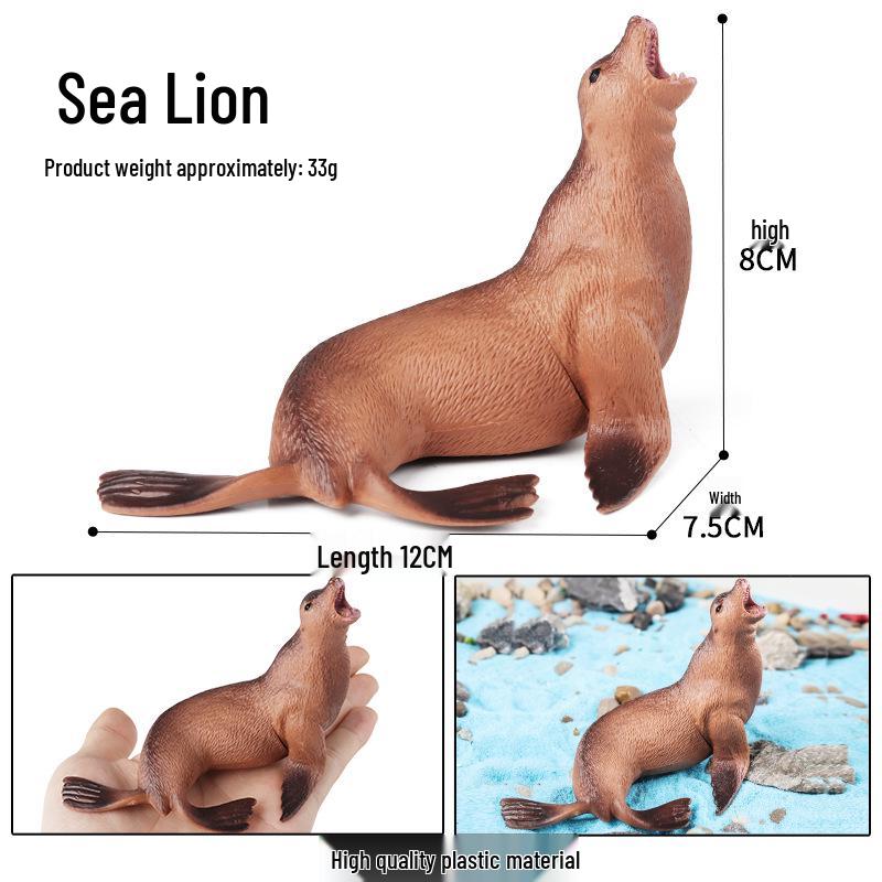 Cross-Border Animal Toy Set: Sheep, Cow, Horse, Donkey, Goat, Poultry Plastic Models