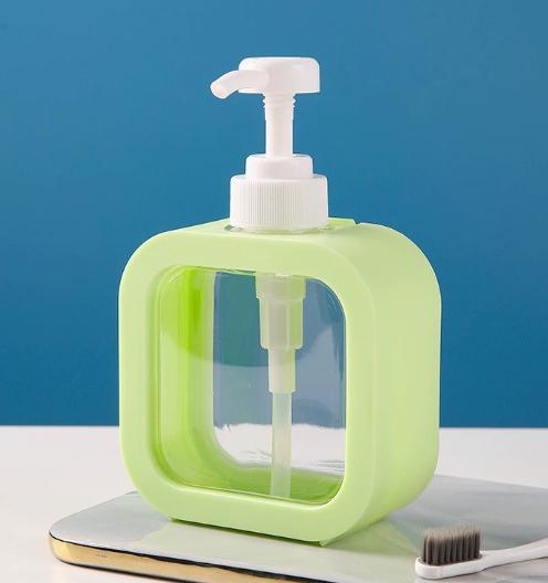 

Korean Instagram-worthy large-capacity travel-sized hand bottle, green, 300ml One Size