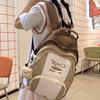 Backpack Women'S Lightweight And Versatile Fashion Backpack, High-Value Simple And Large-Capacity Student Schoolbag