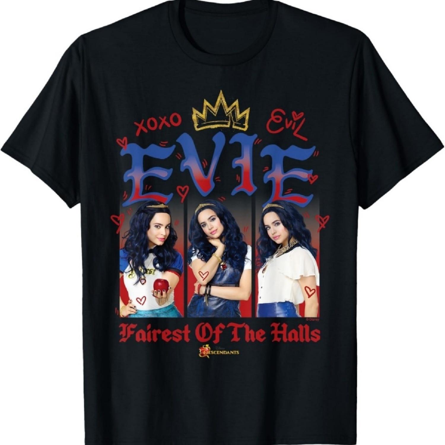 Descendants - Evie Fairest Of The Halls T-Shirt S