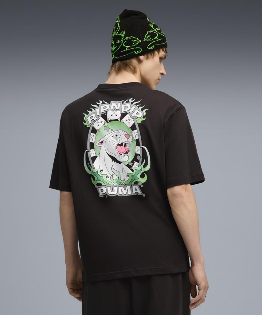 Puma X Rib 'N' Dip Boxy Graphic Tee - Black / 632413-01