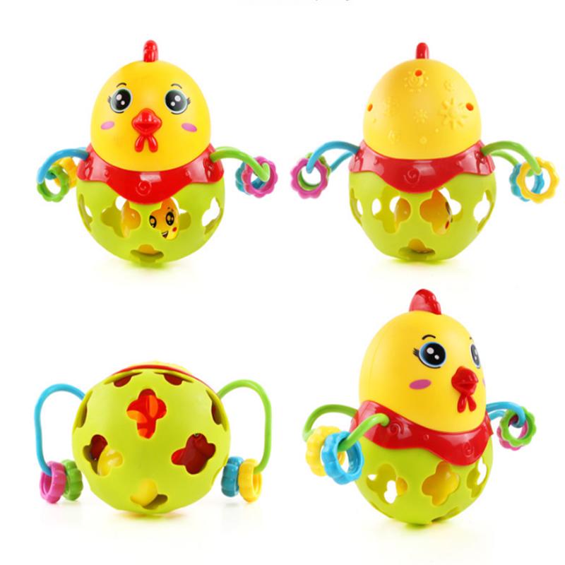 Buy Baby Hand Grab Rattle Ball Infant Teaching Aid Rattle Puzzle ...