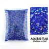 Wholesale Bulk Resin Rhinestone Jelly Color AB transparent AB 2mm,3mm,4mm,5mm,6mm Facets FlatBack Nail Art Garment Decoration
