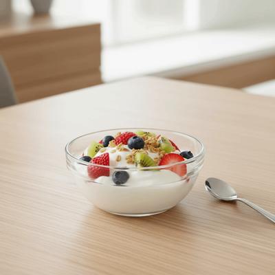 Transparent Glass Serving Bowls Charcuterie Rice Mini Dessert Kitchen Pudding Salad Cups Prep Bowls Candy Dishes