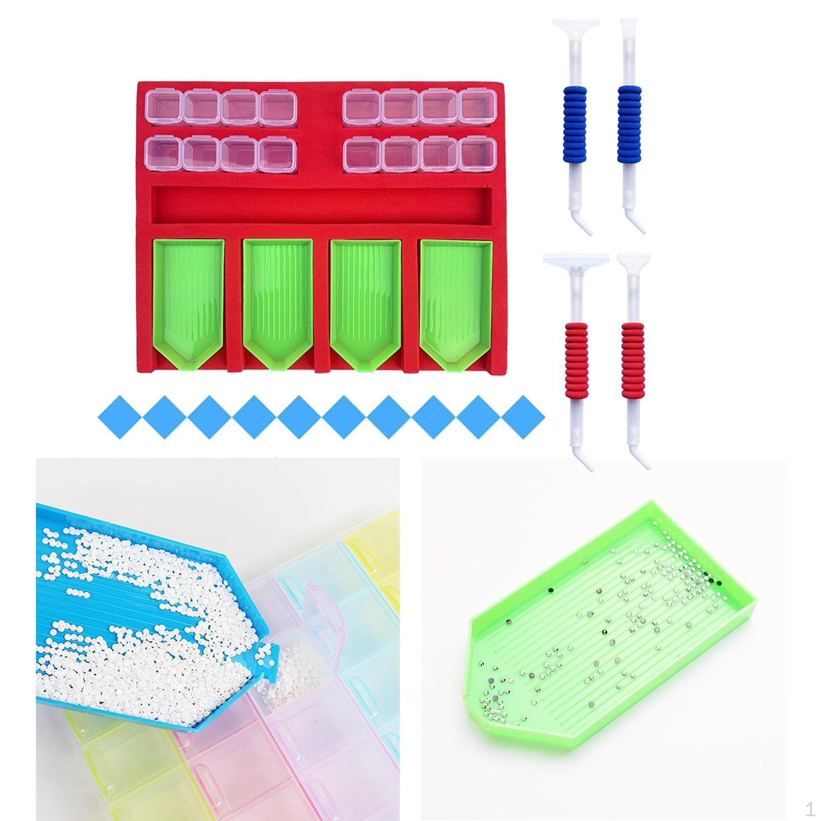 

Лоток для алмазной живописи, держатель-органайзер, набор «сделай сам», дрель, ручки, инструменты Type 3
